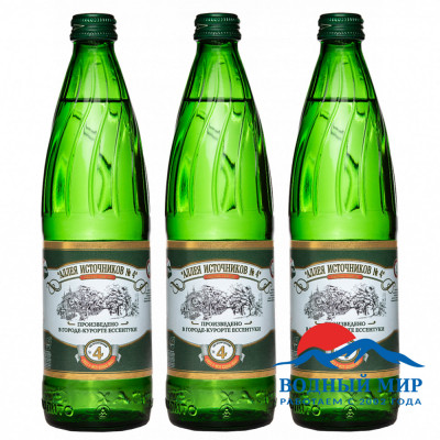 Галерея источников 4, 0,5 л, 20 бутылок